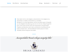 Tablet Screenshot of brianlorenzo.com